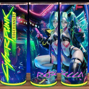 Cyberpunk Edgerunners Rebecca Cup Mug Tumbler 20oz